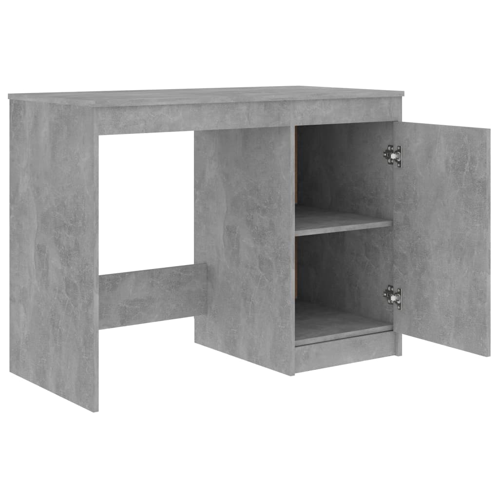 Schreibtisch Betongrau 100x50x76 cm Holzwerkstoff - Premium Schreibtische  - Just €93.02! Shop now at homesales4u
