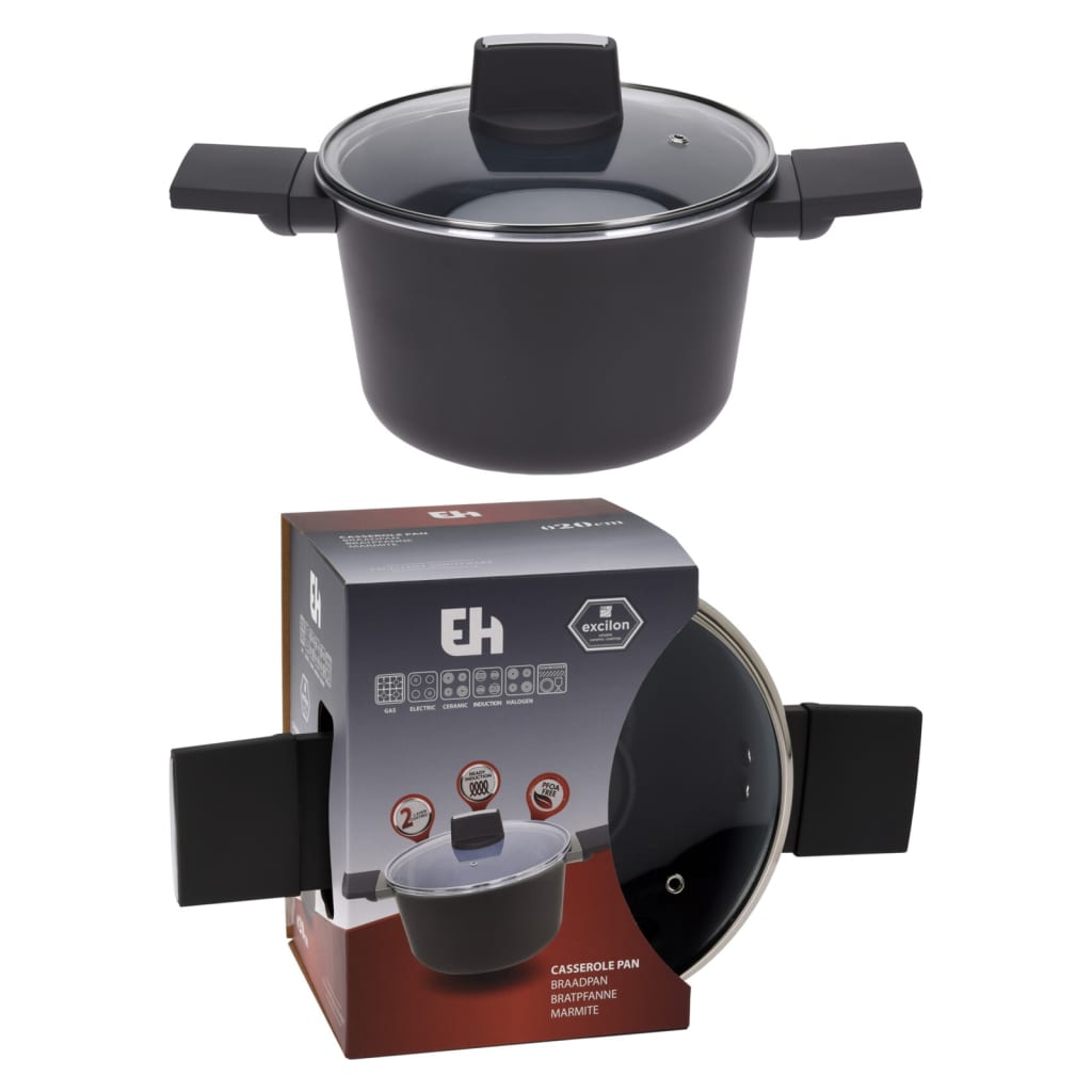 Kasserolle mit Deckel 20 cm - Premium Auflaufformen & Kasserollen  - Just €50.42! Shop now at homesales4u