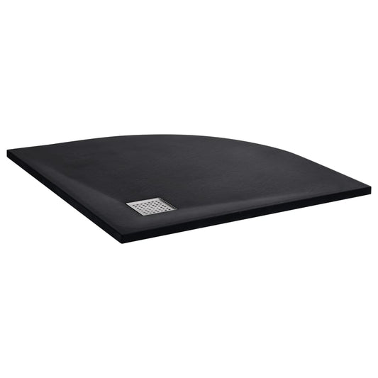 Duschtasse SMC Schwarz 90x90 cm - Premium Duschwannen  - Just €223.05! Shop now at homesales4u