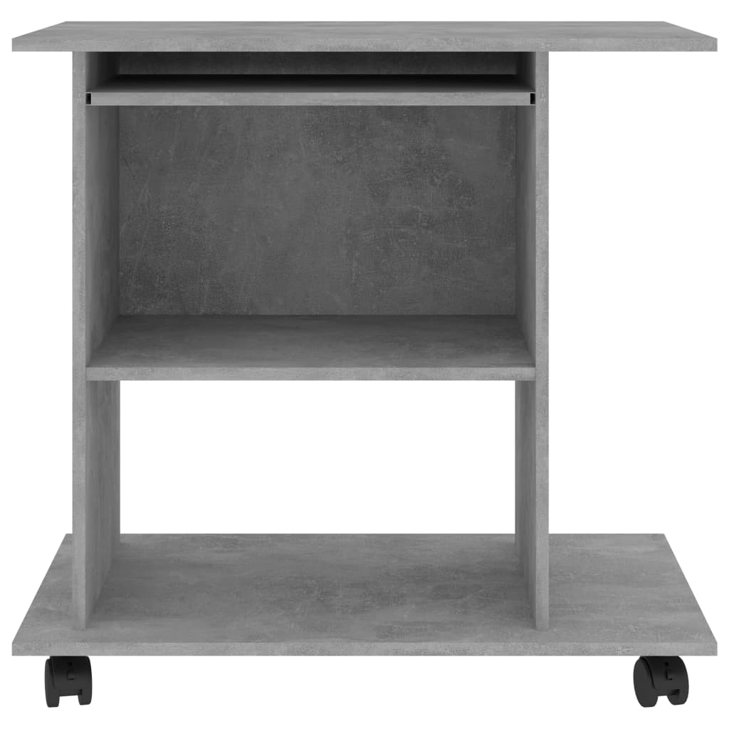 Schreibtisch Betongrau 80x50x75 cm Holzwerkstoff - Premium Schreibtische  - Just €86.88! Shop now at homesales4u