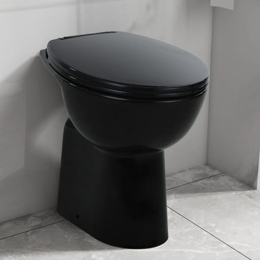 Hohe Spülrandlose Toilette Soft-Close 7 cm Erhöhte Höhe Keramik - Premium Toiletten  - Just €251.81! Shop now at homesales4u