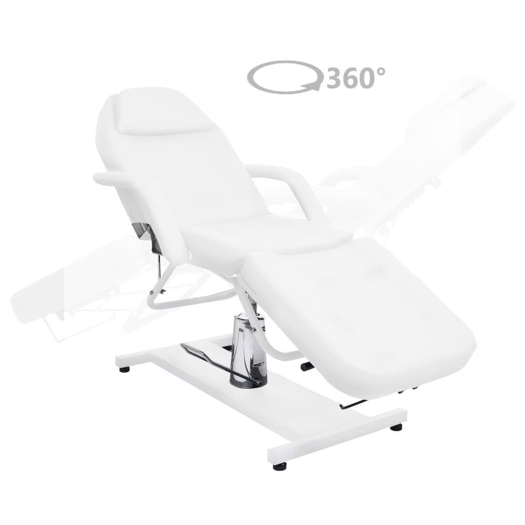 Massagetisch Weiß 180x62x(87-112) cm - Premium Massagetische  - Just €591.80! Shop now at homesales4u
