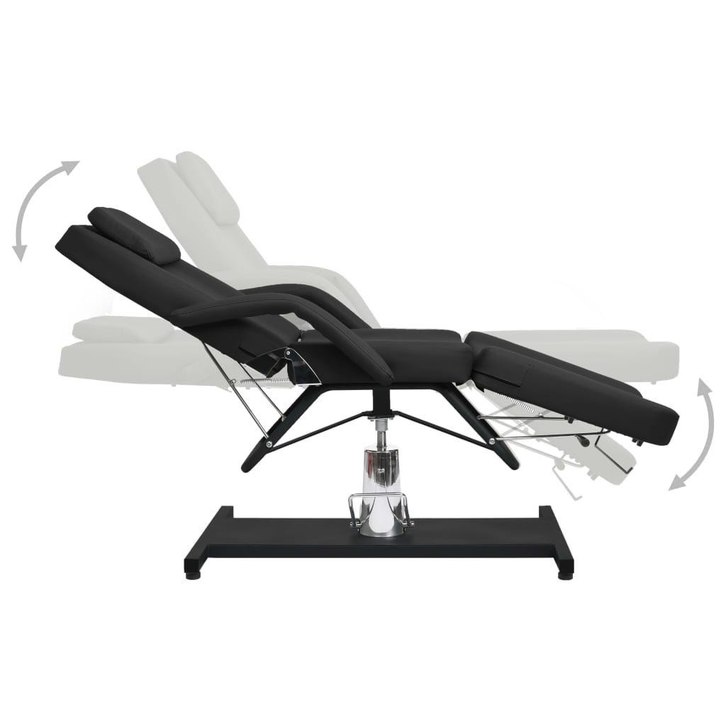Massagetisch Schwarz 180x62x(87-112) cm - Premium Massagetische  - Just €655.91! Shop now at homesales4u