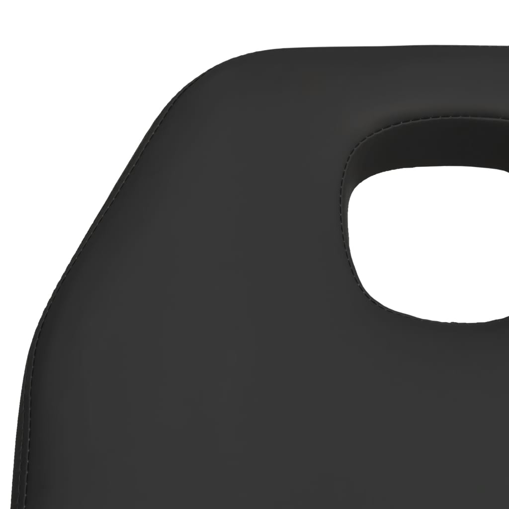 Massagetisch Schwarz 180x62x(87-112) cm - Premium Massagetische  - Just €655.91! Shop now at homesales4u