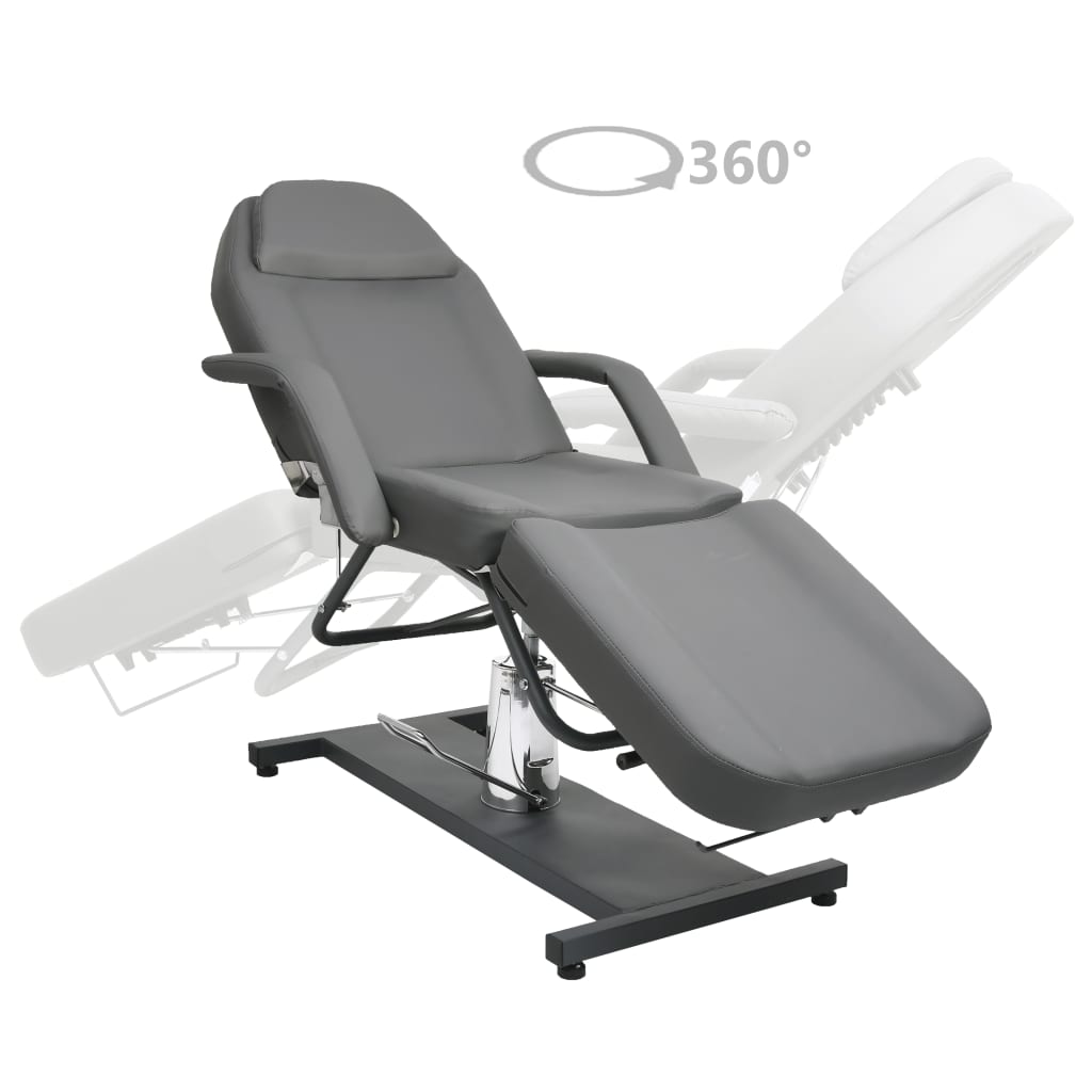 Massagetisch Grau 180x62x(87-112) cm - Premium Massagetische  - Just €592.63! Shop now at homesales4u