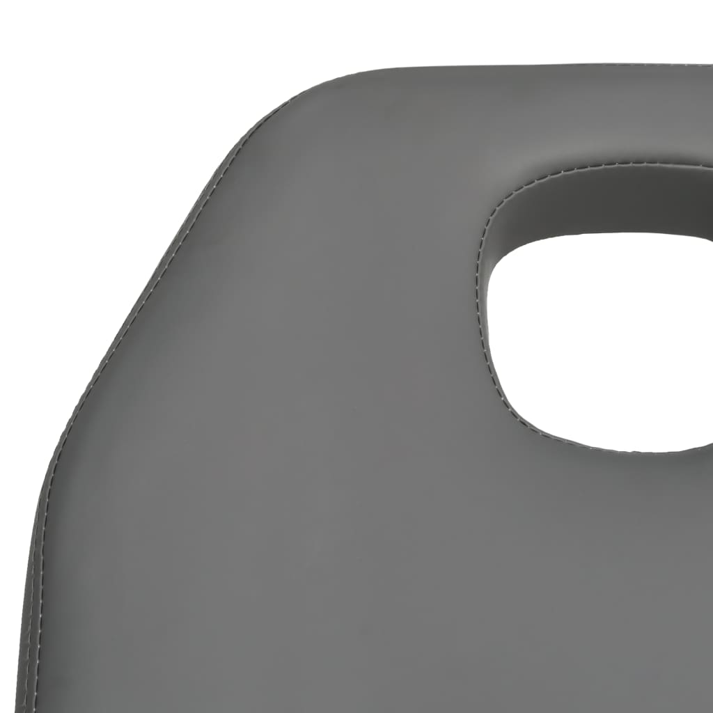 Massagetisch Grau 180x62x(87-112) cm - Premium Massagetische  - Just €592.63! Shop now at homesales4u