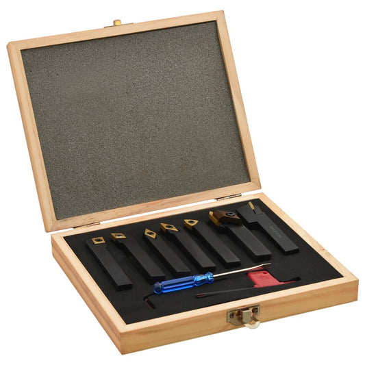12-tlg. Drehmeißel-Set mit Wendeplatten 12x12 mm 80 mm - Premium Mühlen  - Just €141.54! Shop now at homesales4u