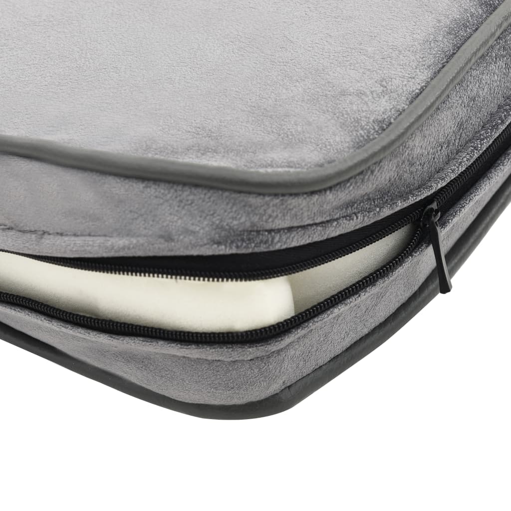 Hundesofa Grau 72x45x30 cm Plüsch - Premium Hundebetten  - Just €102.68! Shop now at homesales4u