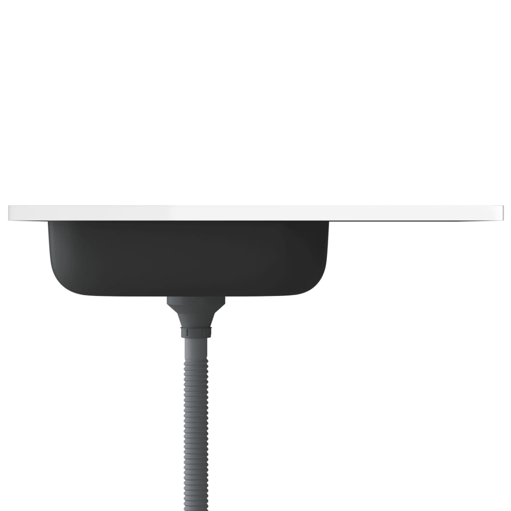 Spüle mit Abtropffläche Set Silbern 800x500x155 mm Edelstahl - Premium Küchenspülen & Spülbecken  - Just €120.59! Shop now at homesales4u