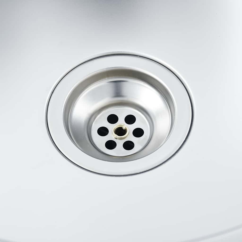 Spüle mit Abtropffläche Set Silbern 1000x500x155 mm Edelstahl - Premium Küchenspülen & Spülbecken  - Just €133.70! Shop now at homesales4u