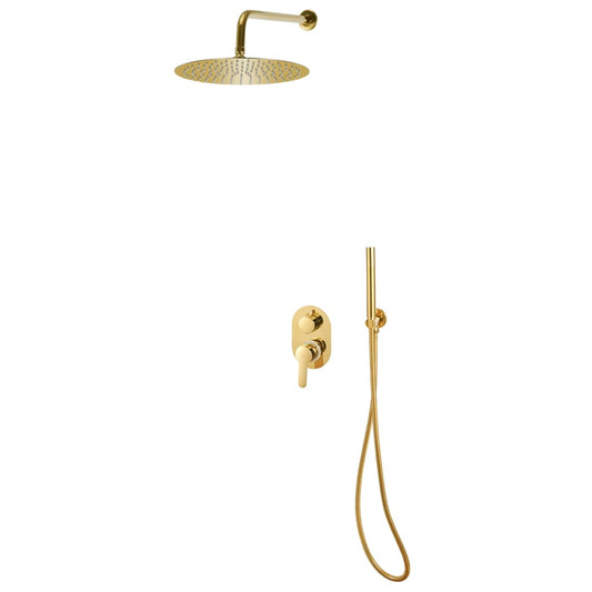 Duschsystem Edelstahl 201 Golden - Premium Badewannen- & Duschdüsen  - Just €213.88! Shop now at homesales4u