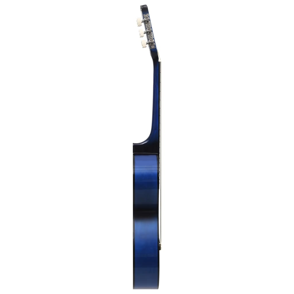 Klassikgitarre für Anfänger mit Tasche Blau 3/4 36" - Premium Gitarren  - Just €94.60! Shop now at homesales4u