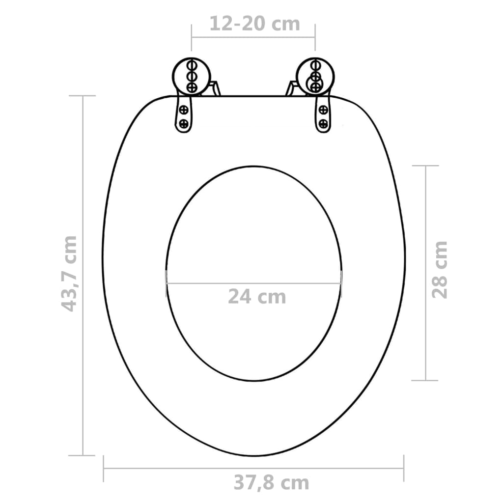 Toilettensitze mit Deckel 2 Stk. MDF Grün Wassertropfen-Design - Premium Toilettensitze  - Just €116.78! Shop now at homesales4u