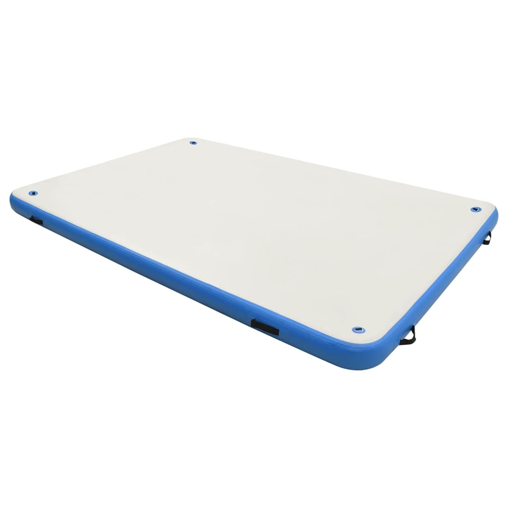 Aufblasbare Schwimmmatte Blau und Weiß 300x150x15 cm - Premium Outdoor-Aktivitäten  - Just €341.10! Shop now at homesales4u