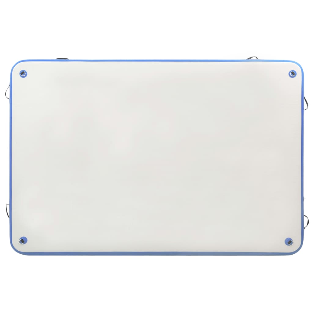 Aufblasbare Schwimmmatte Blau und Weiß 300x150x15 cm - Premium Outdoor-Aktivitäten  - Just €341.10! Shop now at homesales4u