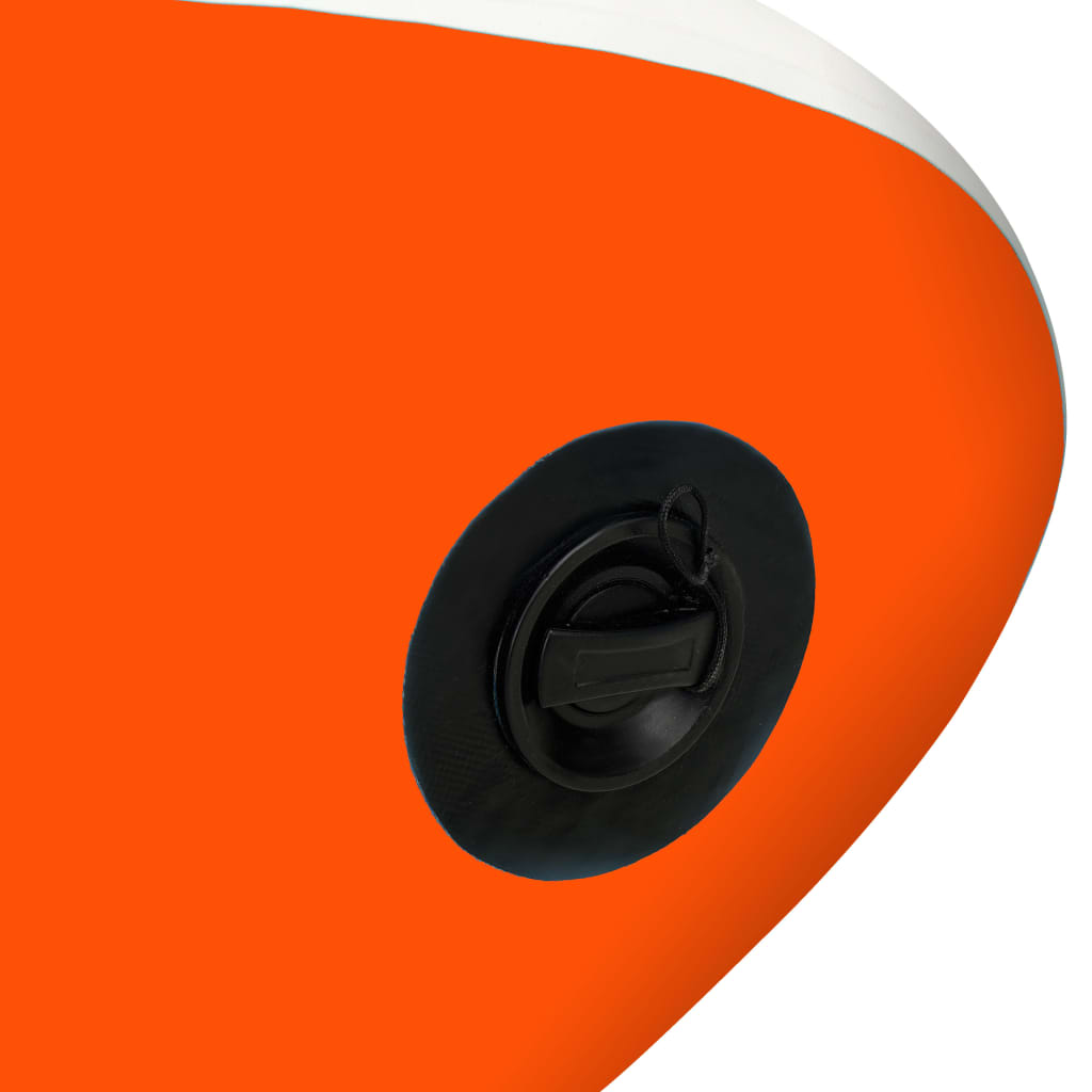 SUP-Board-Set Aufblasbar 366x76x15 cm Orange - Premium Paddelboards  - Just €393.09! Shop now at homesales4u