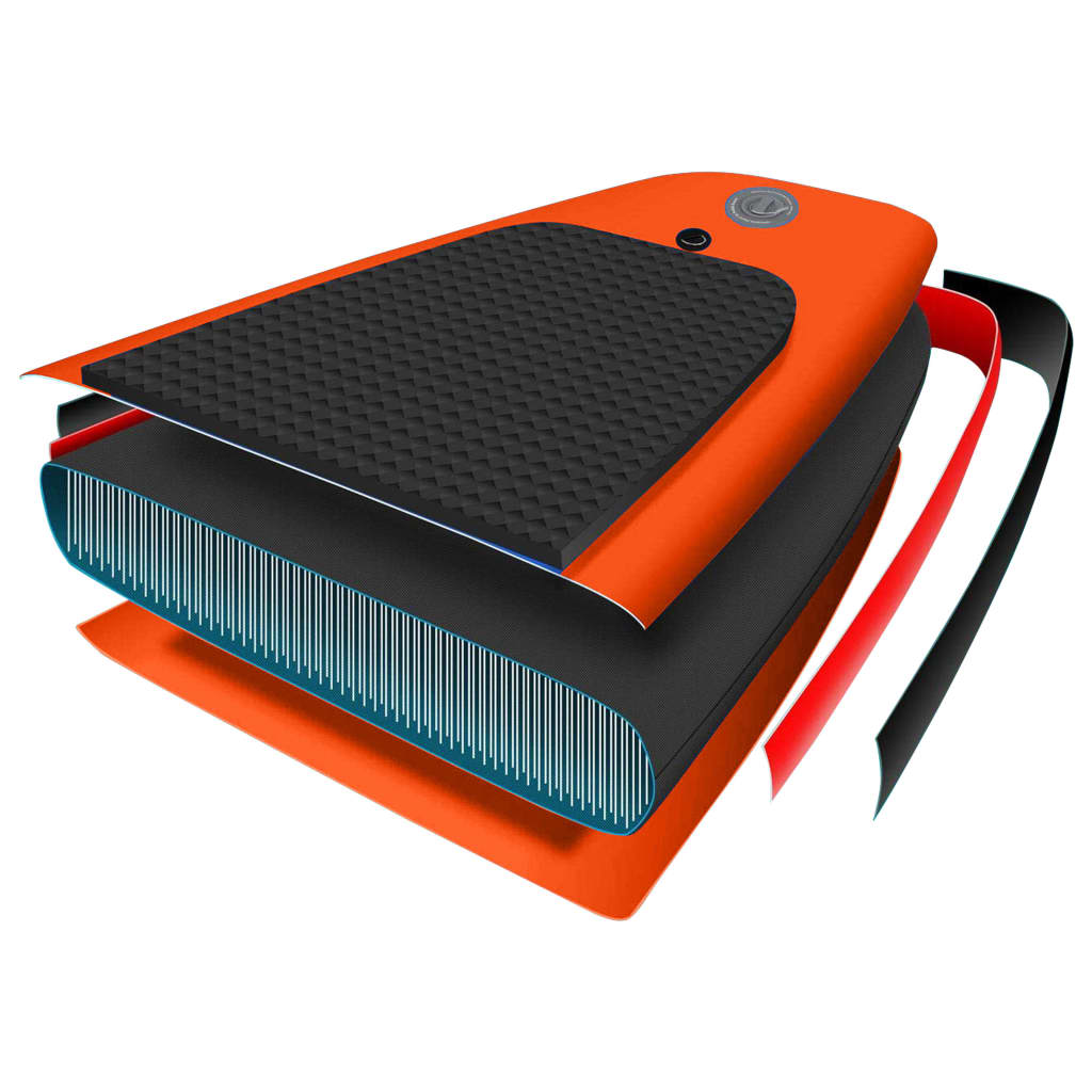 SUP-Board-Set Aufblasbar 366x76x15 cm Orange - Premium Paddelboards  - Just €393.09! Shop now at homesales4u
