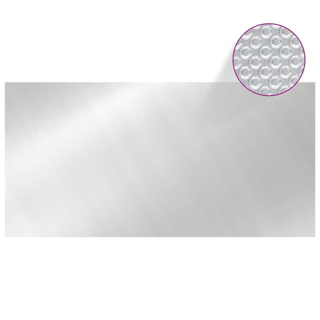 Poolabdeckung Silbern 549x274 cm PE - Premium Poolabdeckungen & -unterlagen  - Just €59.69! Shop now at homesales4u