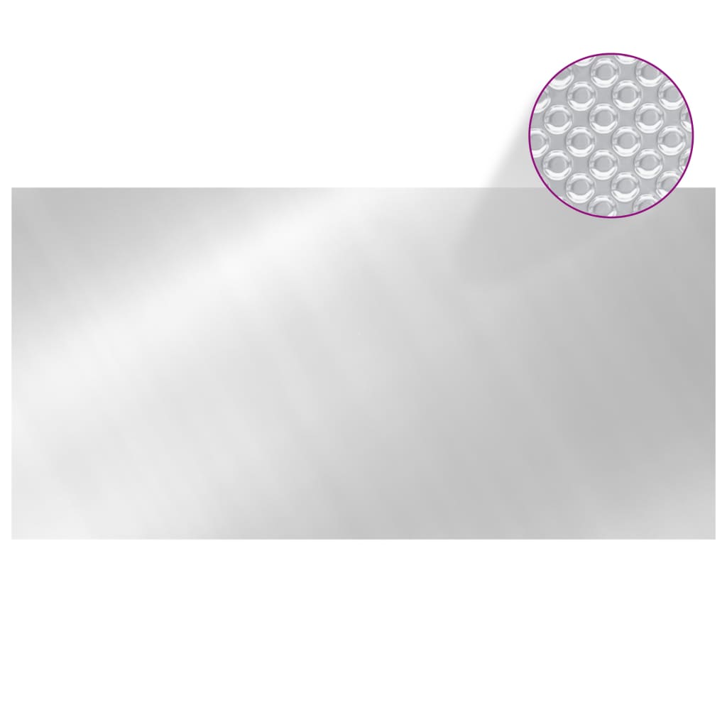 Poolabdeckung Silbern 732x366 cm PE - Premium Poolabdeckungen & -unterlagen  - Just €113.32! Shop now at homesales4u