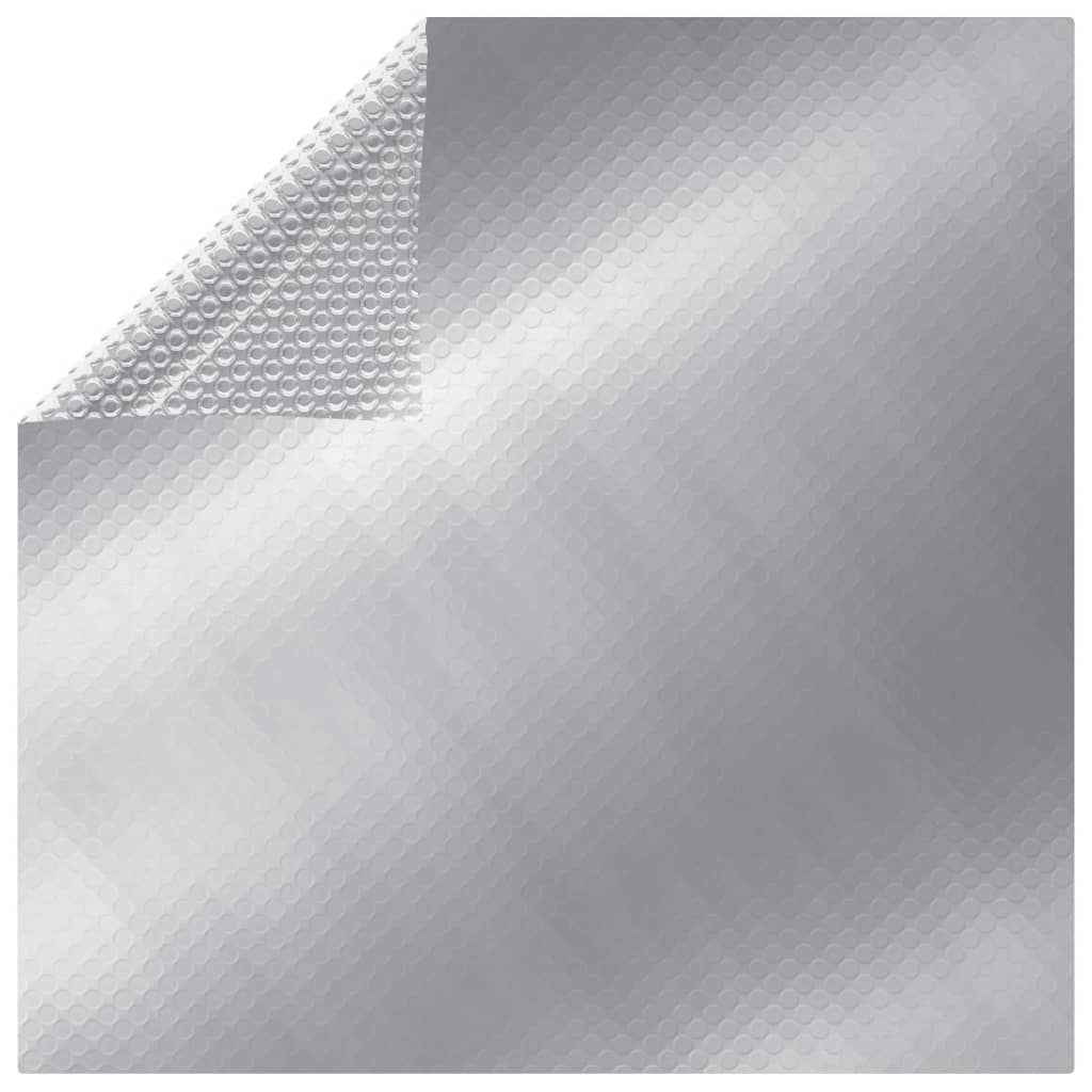 Rechteckige Poolabdeckung 500x300 cm PE Silbern - Premium Poolabdeckungen & -unterlagen  - Just €61.83! Shop now at homesales4u