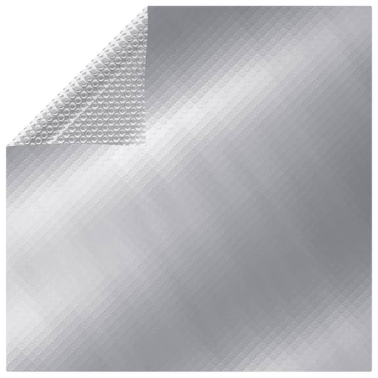 Rechteckige Poolabdeckung 800x500 cm PE Silbern - Premium Poolabdeckungen & -unterlagen  - Just €154.81! Shop now at homesales4u