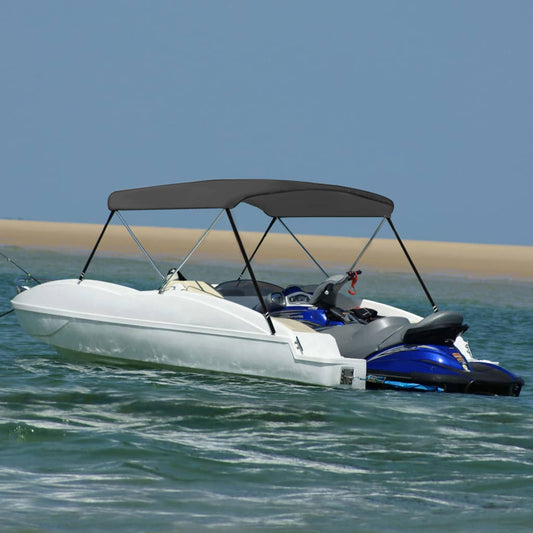 2-Bow Bimini Top Anthrazit 180x130x110 cm - Premium Bootspersenninge & Bootsplanen  - Just €133.12! Shop now at homesales4u