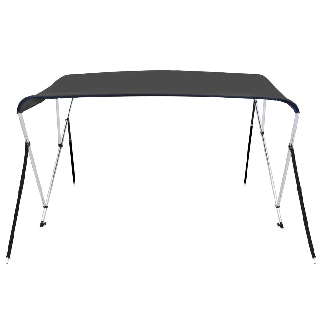 3-Bow Bimini Top Anthrazit 183x160x137 cm - Premium Bootspersenninge & Bootsplanen  - Just €187.56! Shop now at homesales4u