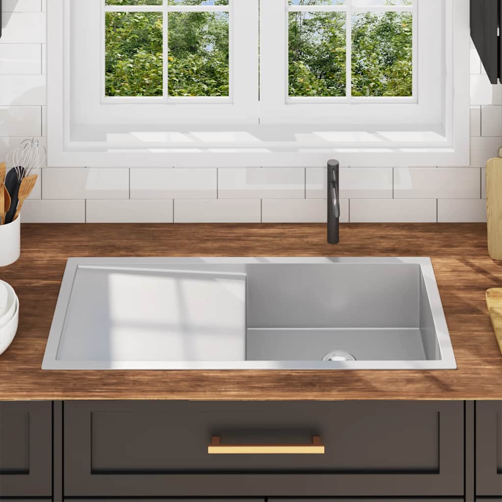 Handgemachte Einbauspüle Edelstahl - Premium Küchenspülen & Spülbecken  - Just €339.02! Shop now at homesales4u