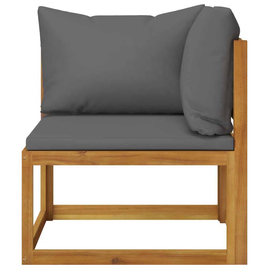 9-tlg. Garten-Lounge-Set mit Auflagen Massivholz Akazie - Premium Gartenmöbel-Sets  - Just €1236.95! Shop now at homesales4u