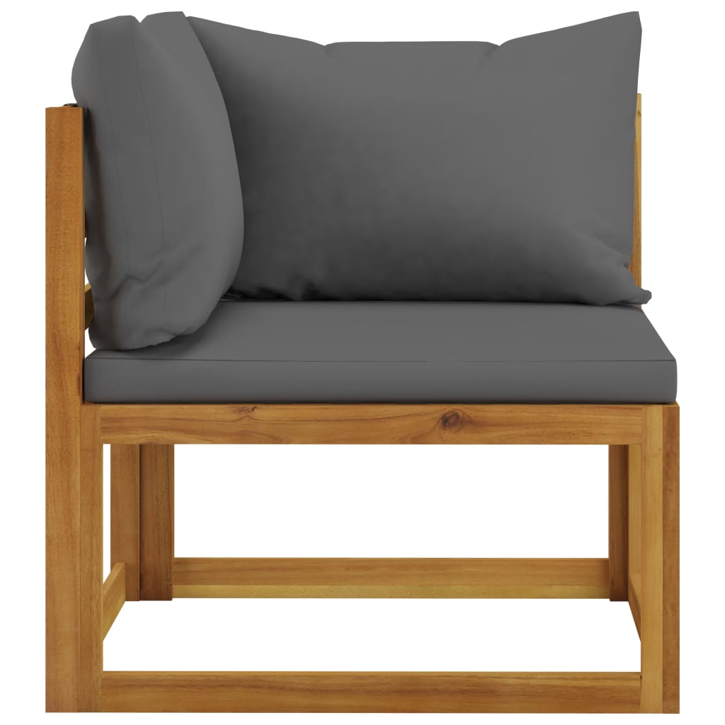 9-tlg. Garten-Lounge-Set mit Auflagen Massivholz Akazie - Premium Gartenmöbel-Sets  - Just €1236.95! Shop now at homesales4u
