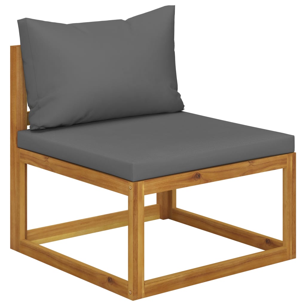 9-tlg. Garten-Lounge-Set mit Auflagen Massivholz Akazie - Premium Gartenmöbel-Sets  - Just €1236.95! Shop now at homesales4u