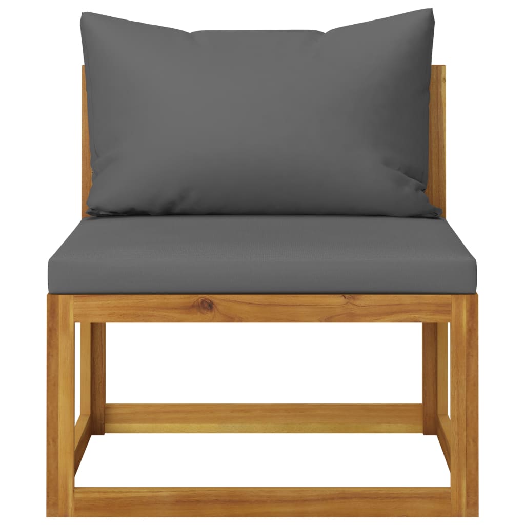 9-tlg. Garten-Lounge-Set mit Auflagen Massivholz Akazie - Premium Gartenmöbel-Sets  - Just €1236.95! Shop now at homesales4u