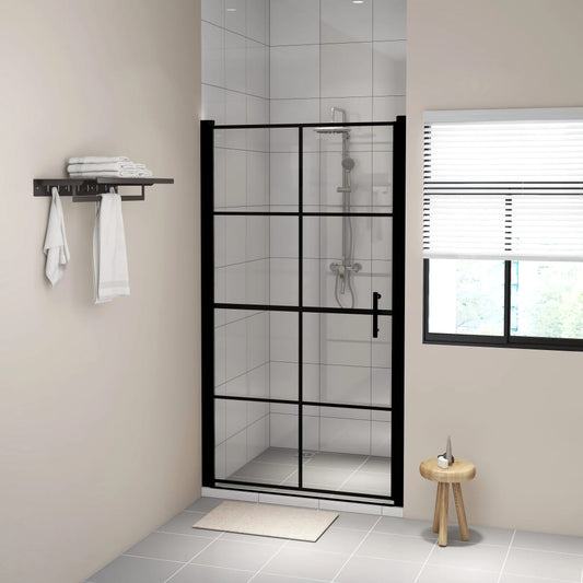 Duschtür Hartglas 100x178 cm Schwarz - Premium Duschkabinen & -türen  - Just €250.64! Shop now at homesales4u