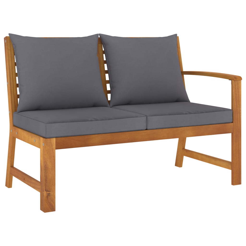 5-tlg. Garten-Lounge-Set mit Auflagen Massivholz Akazie - Premium Gartenmöbel-Sets  - Just €760.97! Shop now at homesales4u