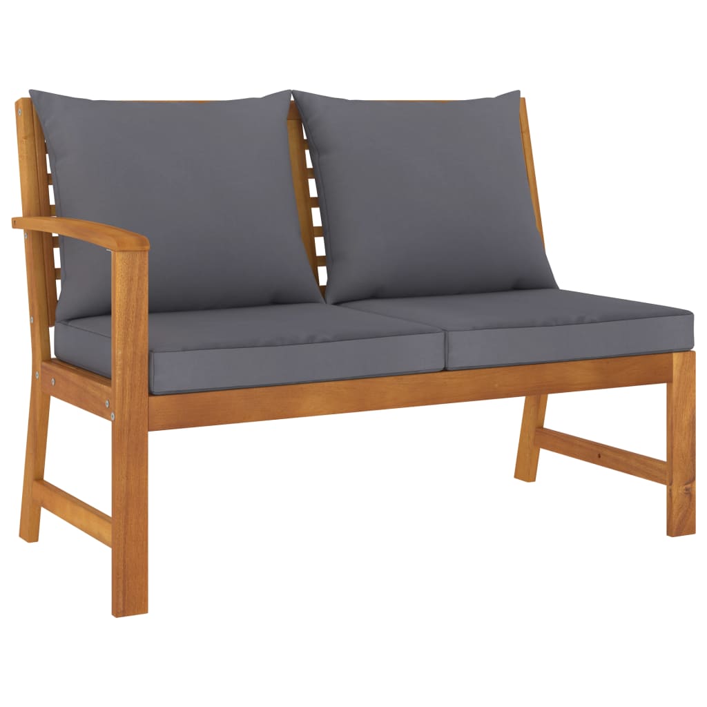5-tlg. Garten-Lounge-Set mit Auflagen Massivholz Akazie - Premium Gartenmöbel-Sets  - Just €760.97! Shop now at homesales4u