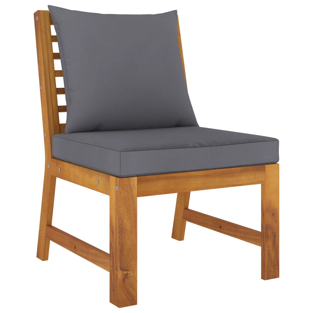 5-tlg. Garten-Lounge-Set mit Auflagen Massivholz Akazie - Premium Gartenmöbel-Sets  - Just €760.97! Shop now at homesales4u