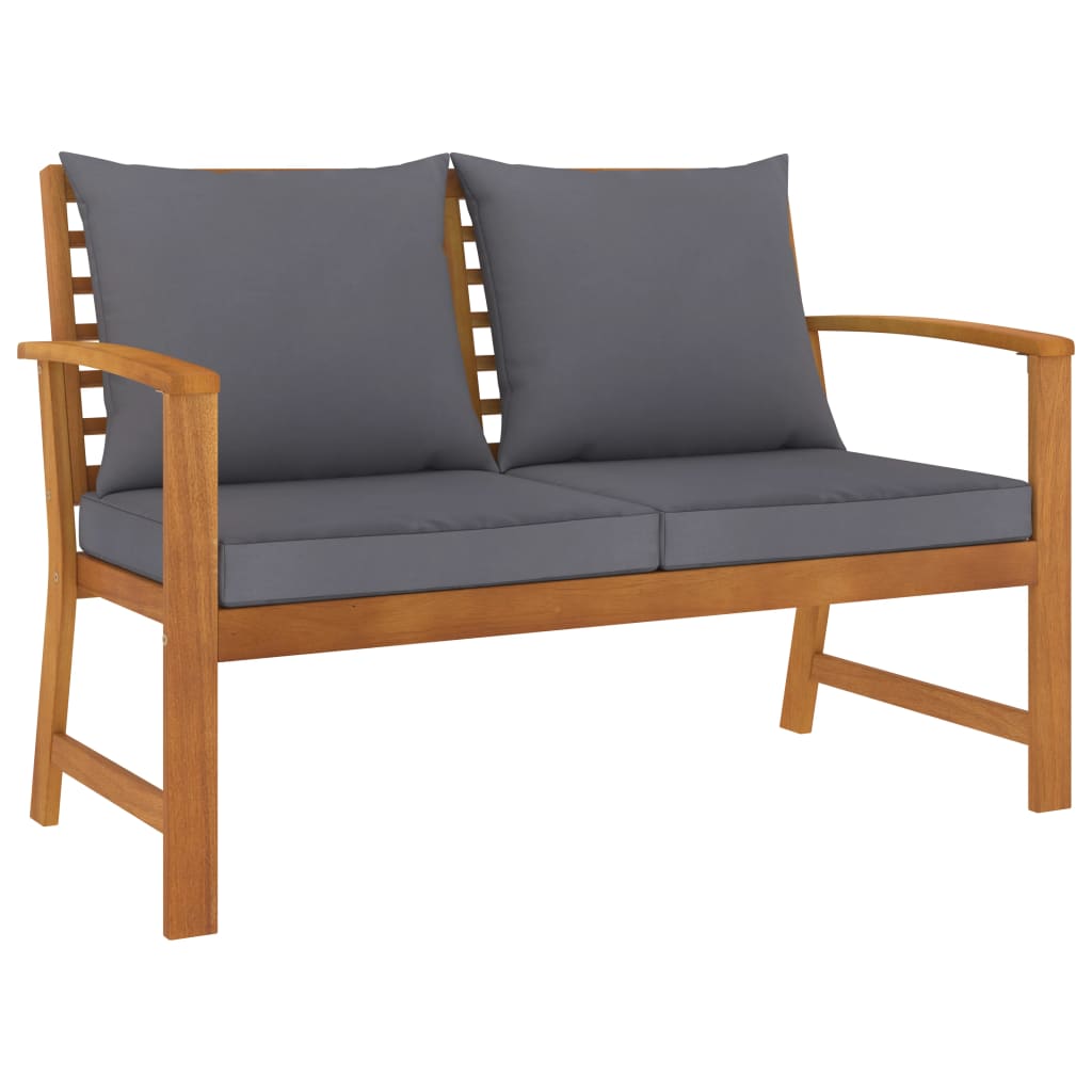 5-tlg. Garten-Lounge-Set mit Auflagen Massivholz Akazie - Premium Gartenmöbel-Sets  - Just €752.19! Shop now at homesales4u