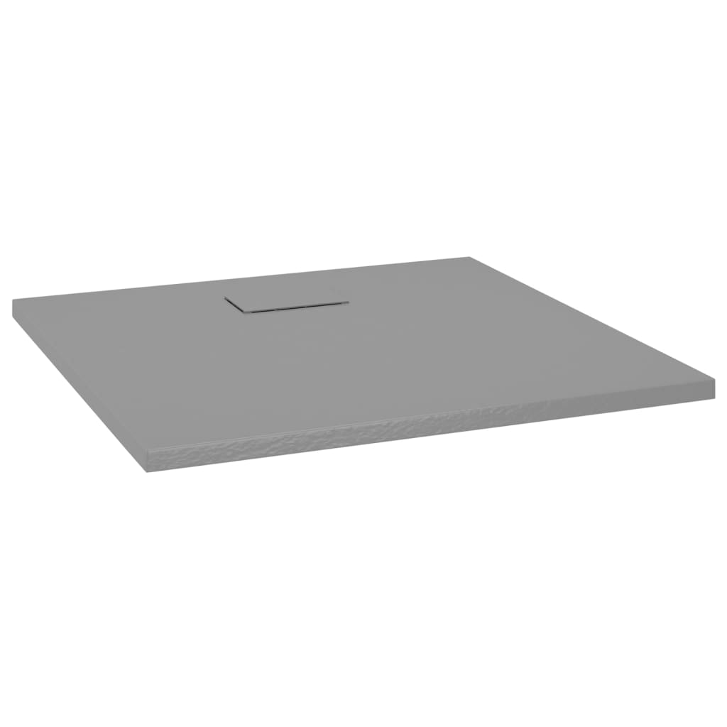 Duschwanne SMC Grau 90x80 cm - Premium Duschwannen  - Just €268.24! Shop now at homesales4u