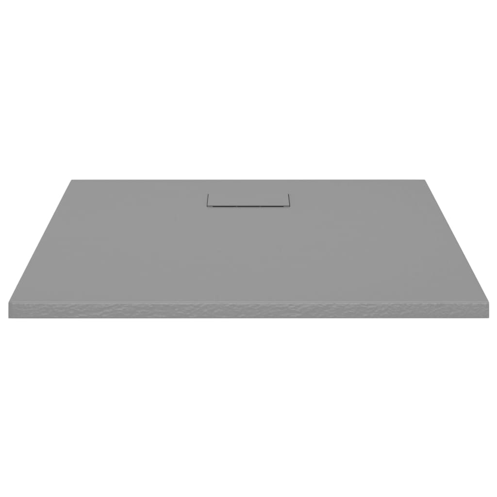 Duschwanne SMC Grau 90x80 cm - Premium Duschwannen  - Just €268.24! Shop now at homesales4u