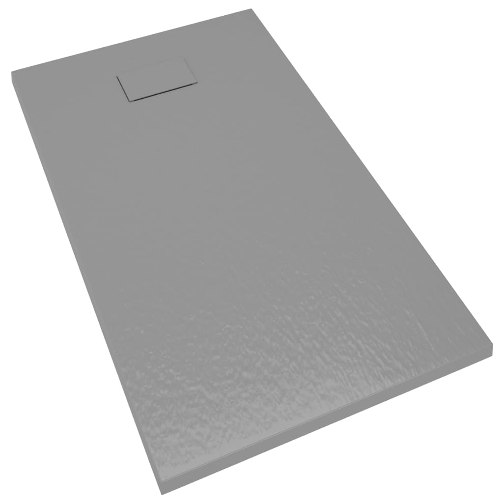 Duschwanne SMC Grau 120x70 cm - Premium Duschwannen  - Just €287.10! Shop now at homesales4u