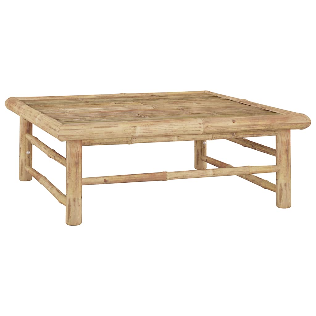 7-tlg. Garten-Lounge-Set mit Dunkelgrauen Kissen Bambus - Premium Gartenmöbel-Sets  - Just €890.68! Shop now at homesales4u
