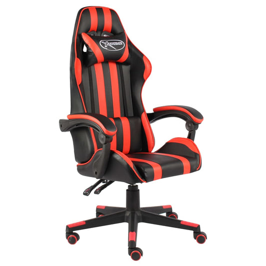 Gaming-Stuhl Schwarz und Rot Kunstleder - Premium Bürostühle  - Just €145.62! Shop now at homesales4u