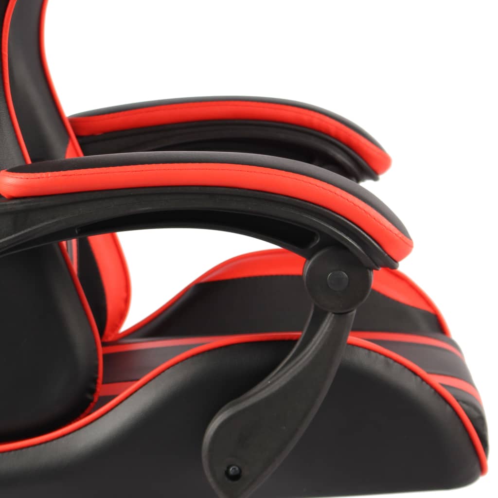 Gaming-Stuhl Schwarz und Rot Kunstleder - Premium Bürostühle  - Just €145.62! Shop now at homesales4u