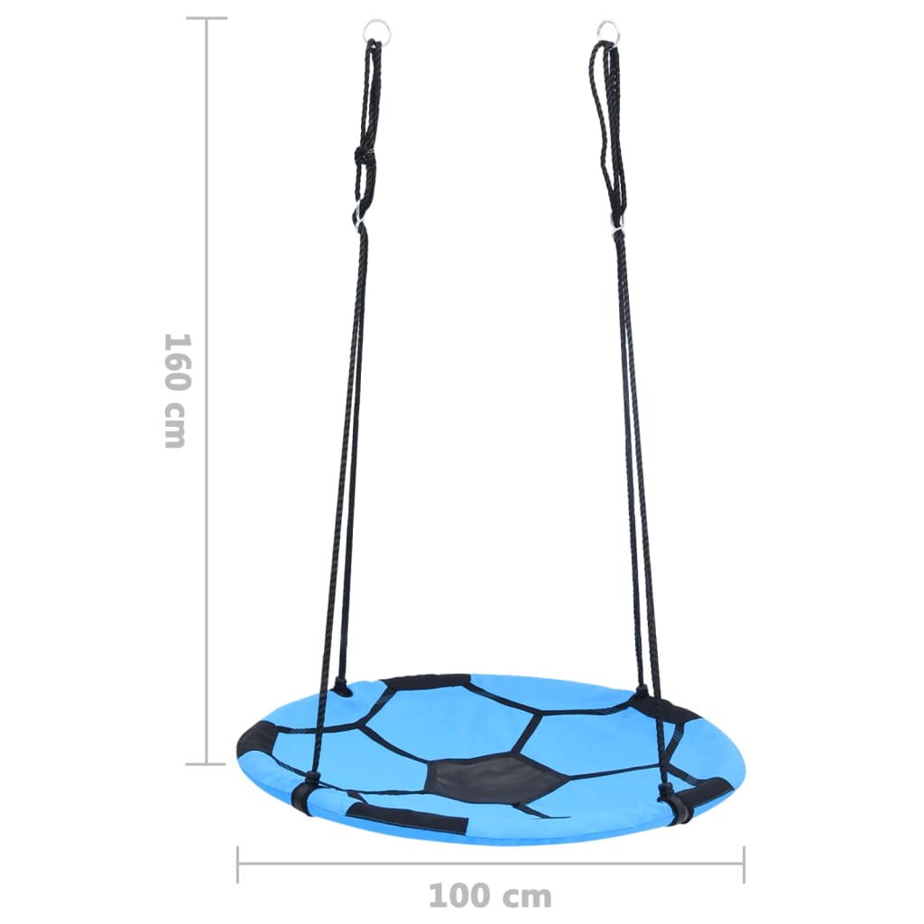 Fußball-Nestschaukel 100 cm - Premium Schaukeln  - Just €71.59! Shop now at homesales4u
