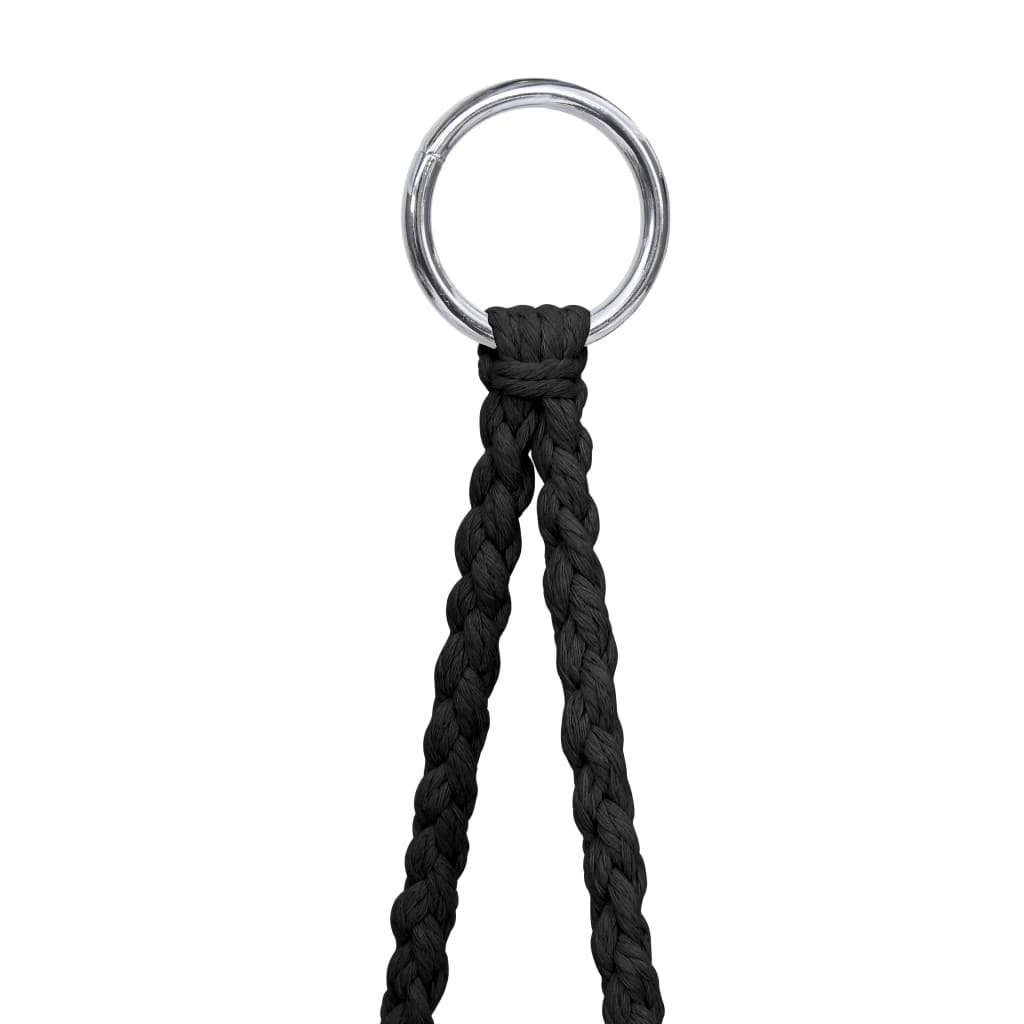 Hängesessel 80 cm Anthrazit - Premium Schaukeln  - Just €87.43! Shop now at homesales4u