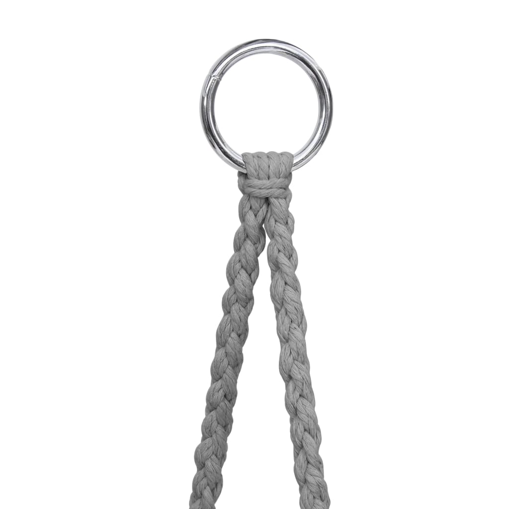 Hängesessel 80 cm Grau - Premium Schaukeln  - Just €75.53! Shop now at homesales4u