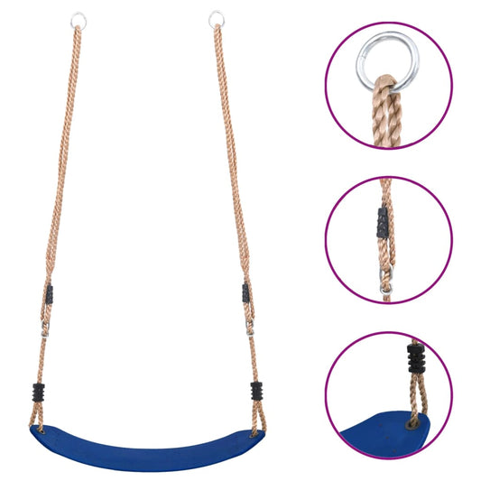Schaukelsitz für Kinder Blau - Premium Schaukeln  - Just €46.08! Shop now at homesales4u