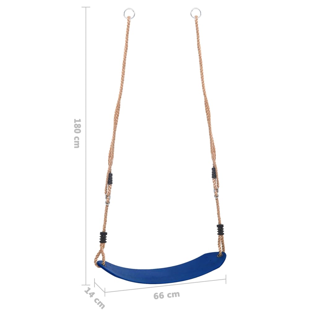 Schaukelsitz für Kinder Blau - Premium Schaukeln  - Just €46.08! Shop now at homesales4u