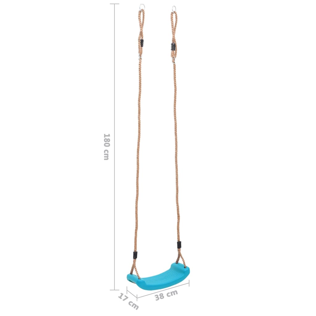 Schaukelsitz für Kinder Hellblau - Premium Schaukeln  - Just €36.46! Shop now at homesales4u