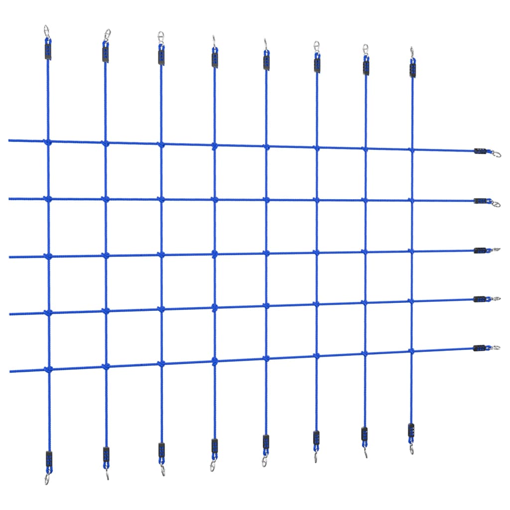 Kletternetz 200x150 cm Blau - Premium Kletterseile  - Just €58.28! Shop now at homesales4u